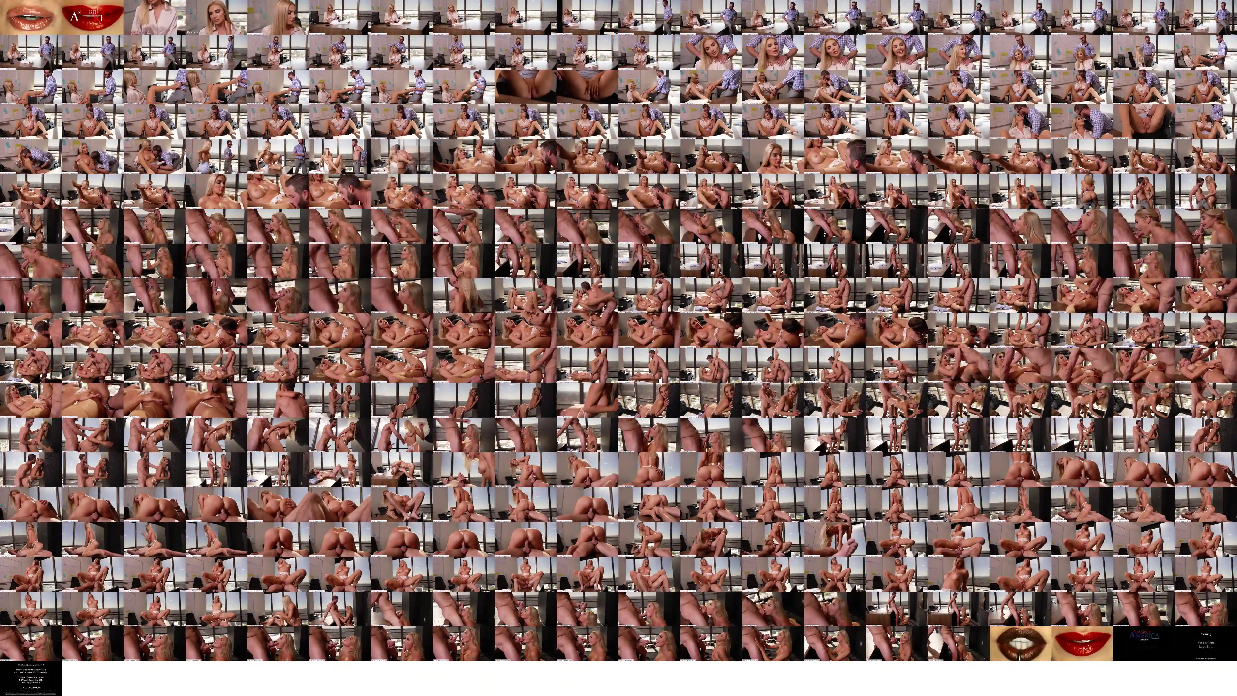 Naughty Office | Kenzie gets down and dirty with her co-worker ...